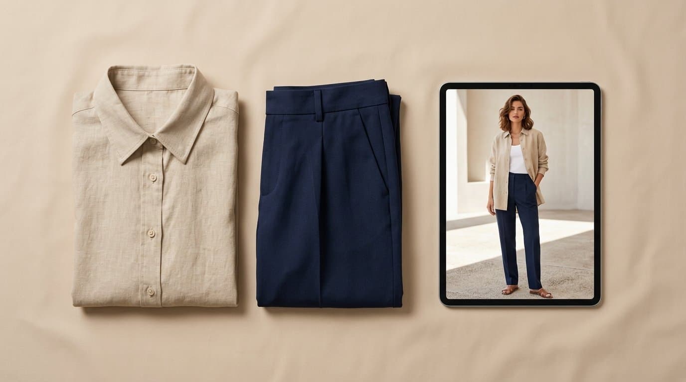 How to Boost Shopify AOV Using AI-Generated Shop the Look Photography