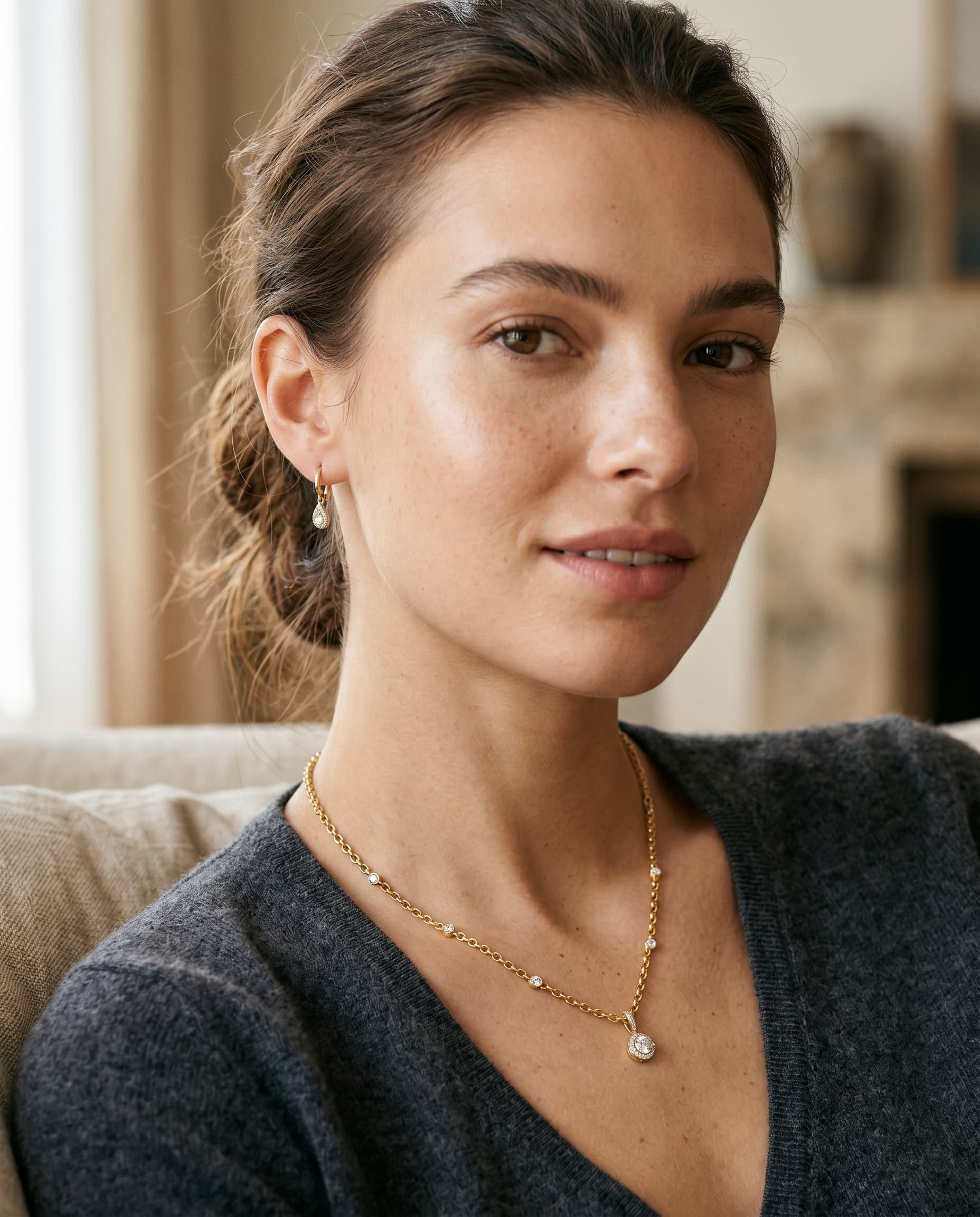 On Model - Jewelry Portrait