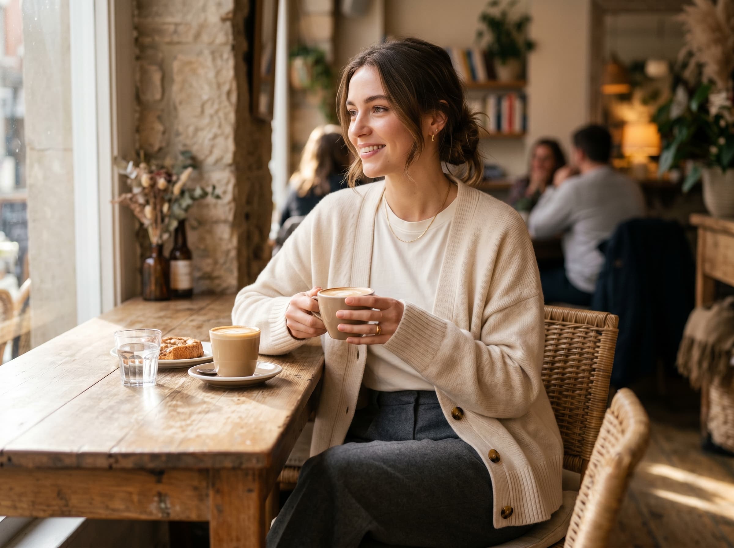 Lifestyle - Cafe Outfit